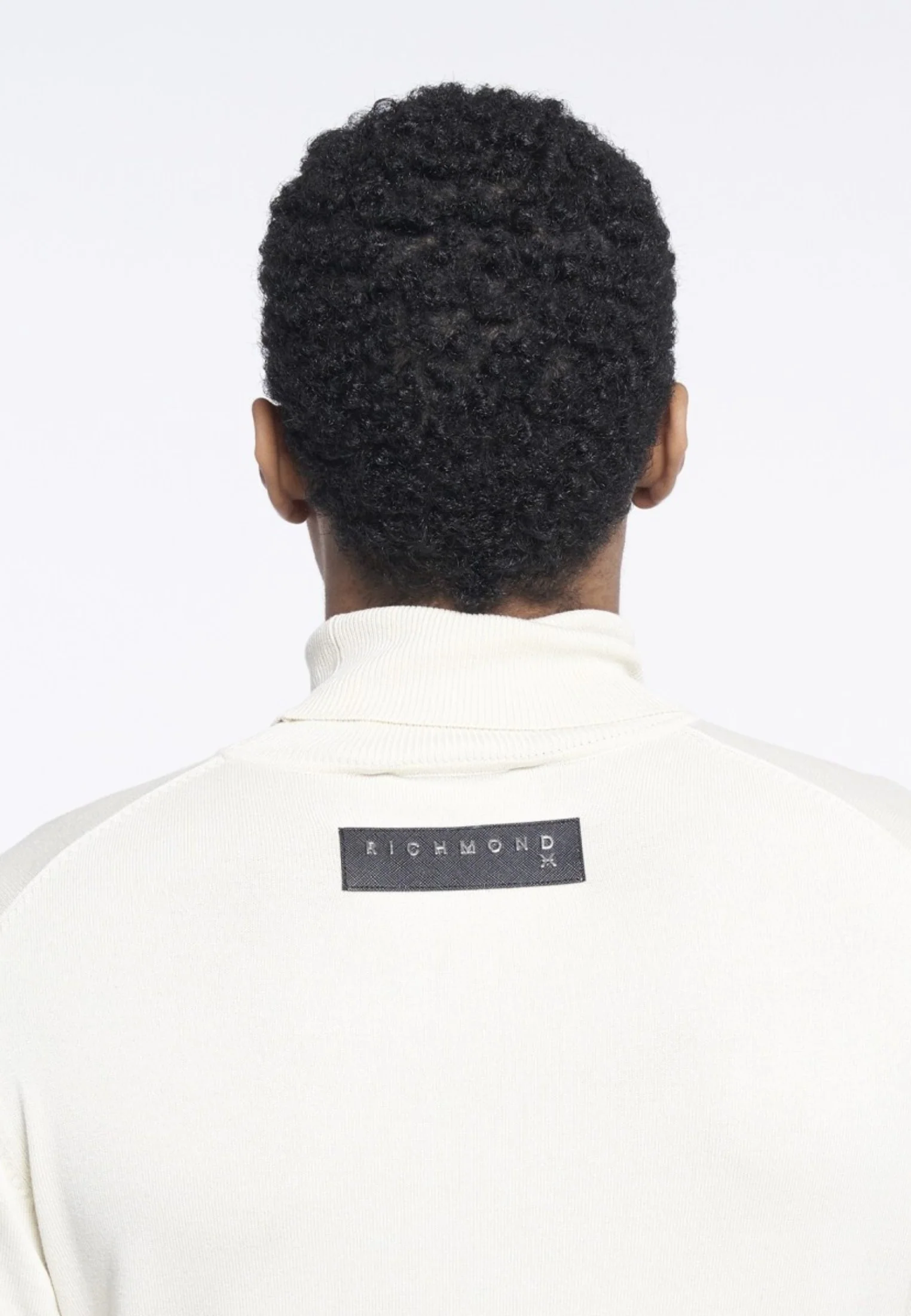 Maglione dolcevita RICHMOND X sweater bianco - immagine 3