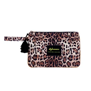 Pochette donna 4GIVENESS Capri Braid Leopard
