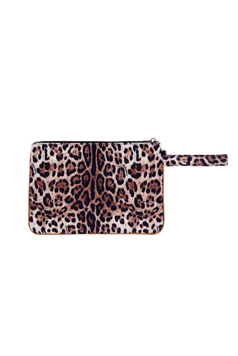 Pochette donna 4GIVENESS Capri Braid Leopard - immagine 3