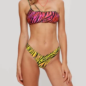 Costume bikini 4GIVENESS top e slip a V Batik