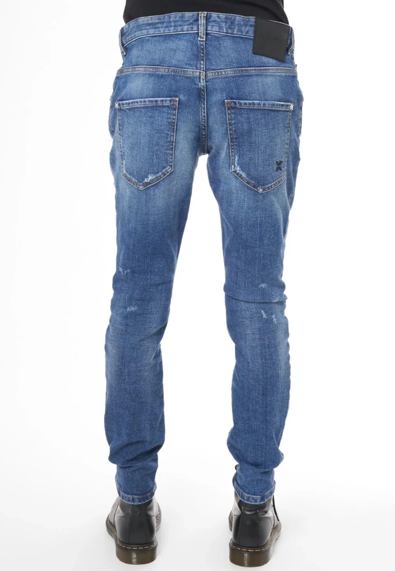 Jeans RICHMOND X slim fit con strappi denim blue medium - immagine 3
