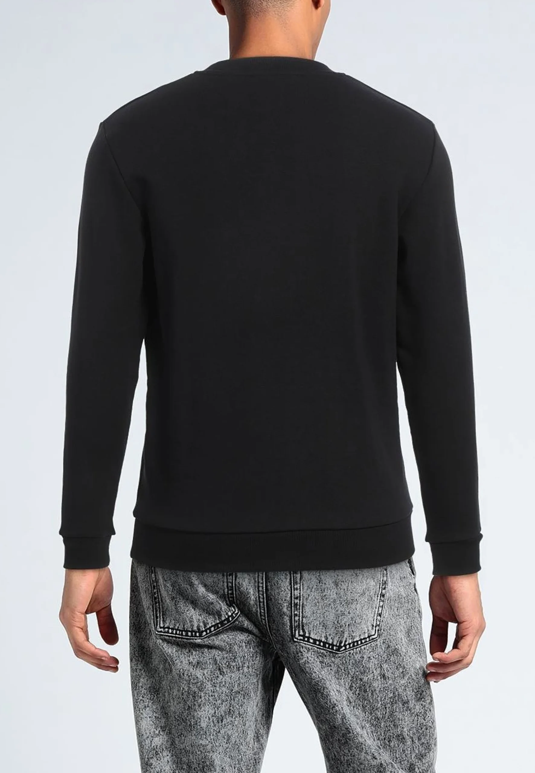 Felpa RICHMOND X stampa logo gommato nero - immagine 4