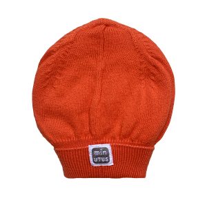 Cappellino in tricot estivo Arancione 100% Cotone
