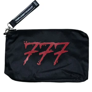 Tony Effe Pochette TRIPLOSETTE 777 nero/rosso