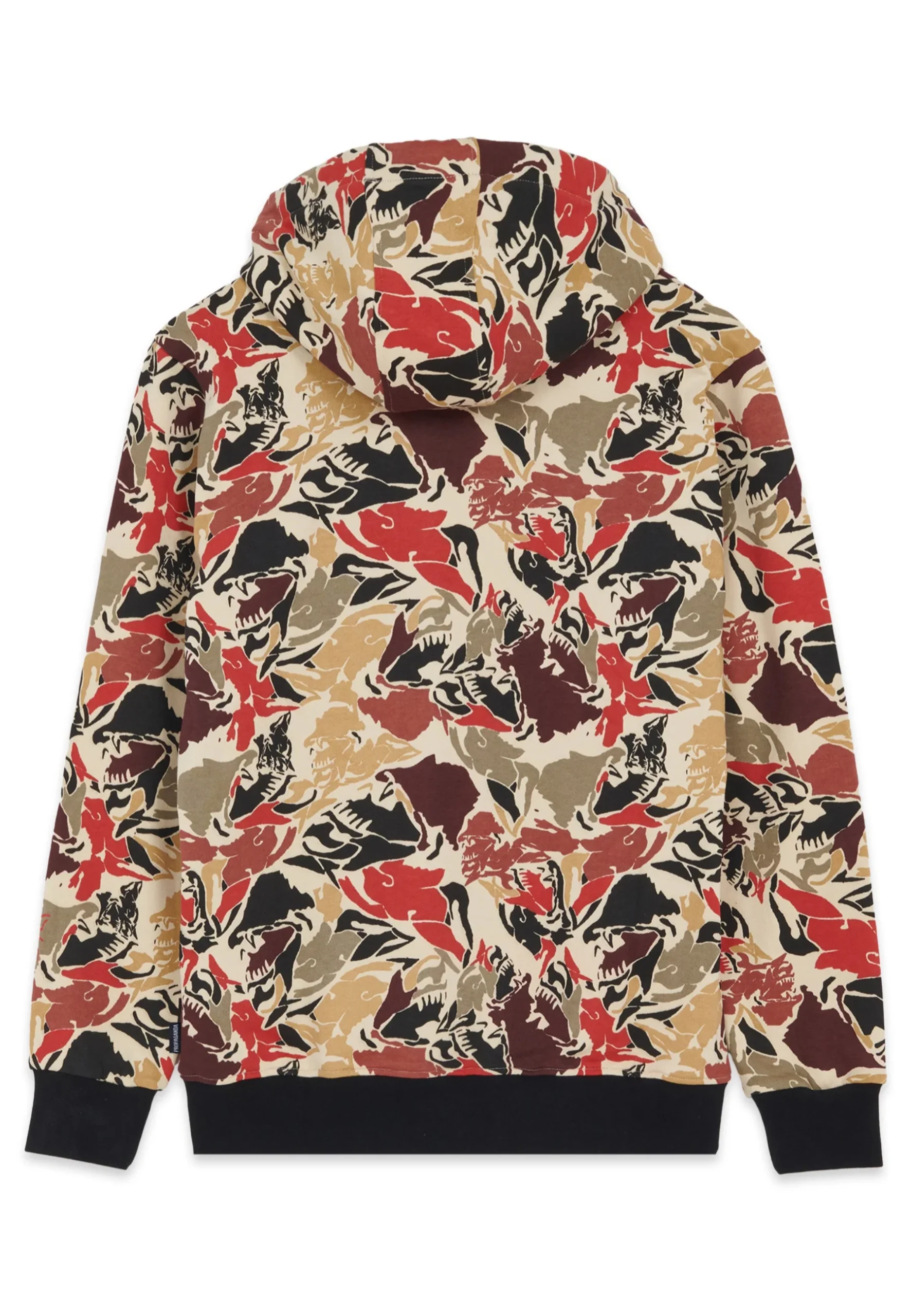 Felpa PROPAGANDA cappuccio College Beware - immagine 4