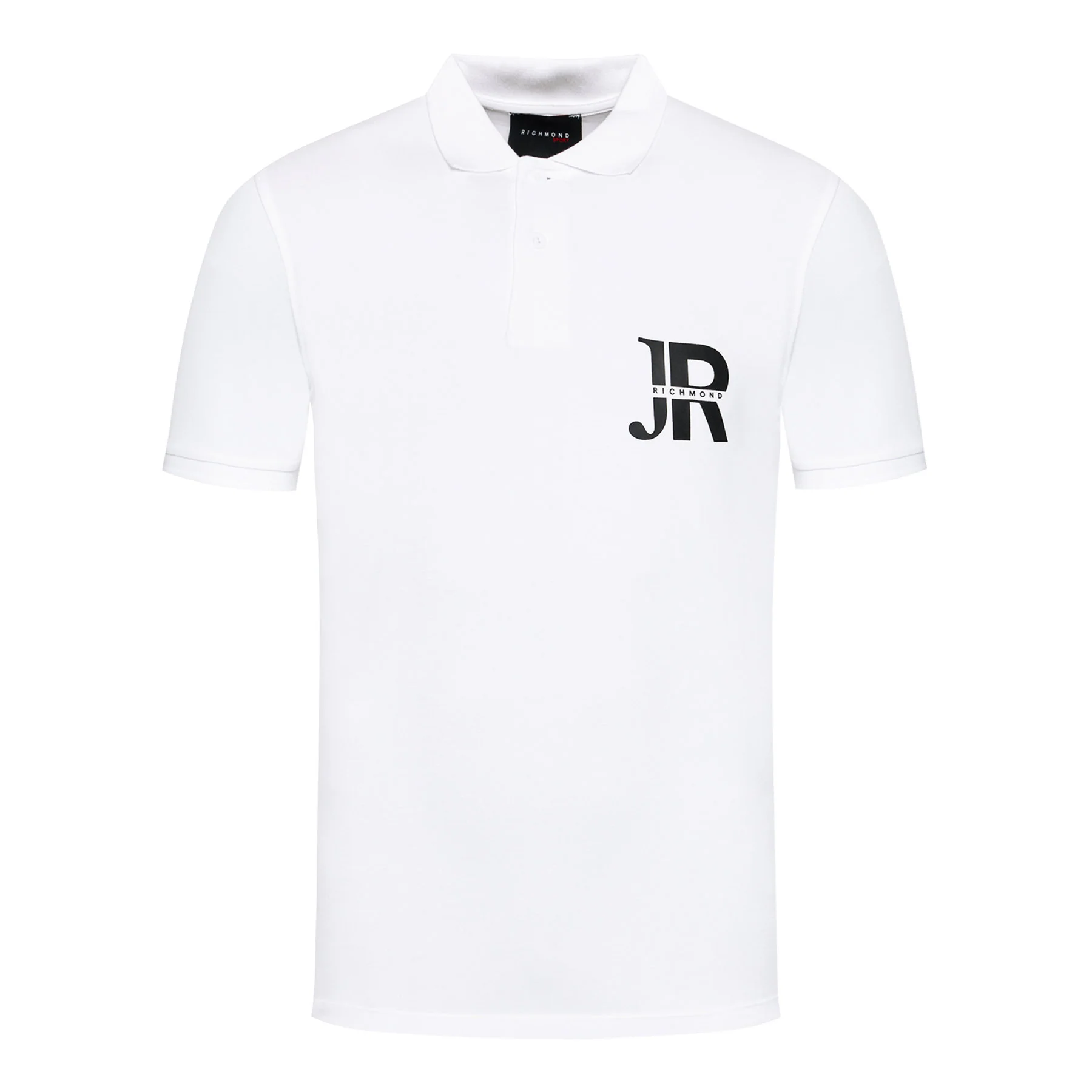 Maglia Polo RICHMOND JR mod. Sassolungo bianco - immagine 3