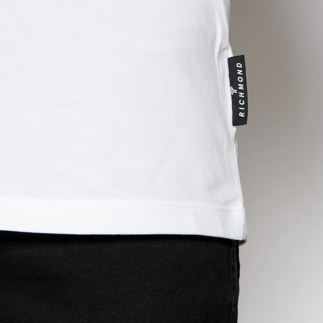 Maglia Polo RICHMOND JR mod. Sassolungo bianco - immagine 5