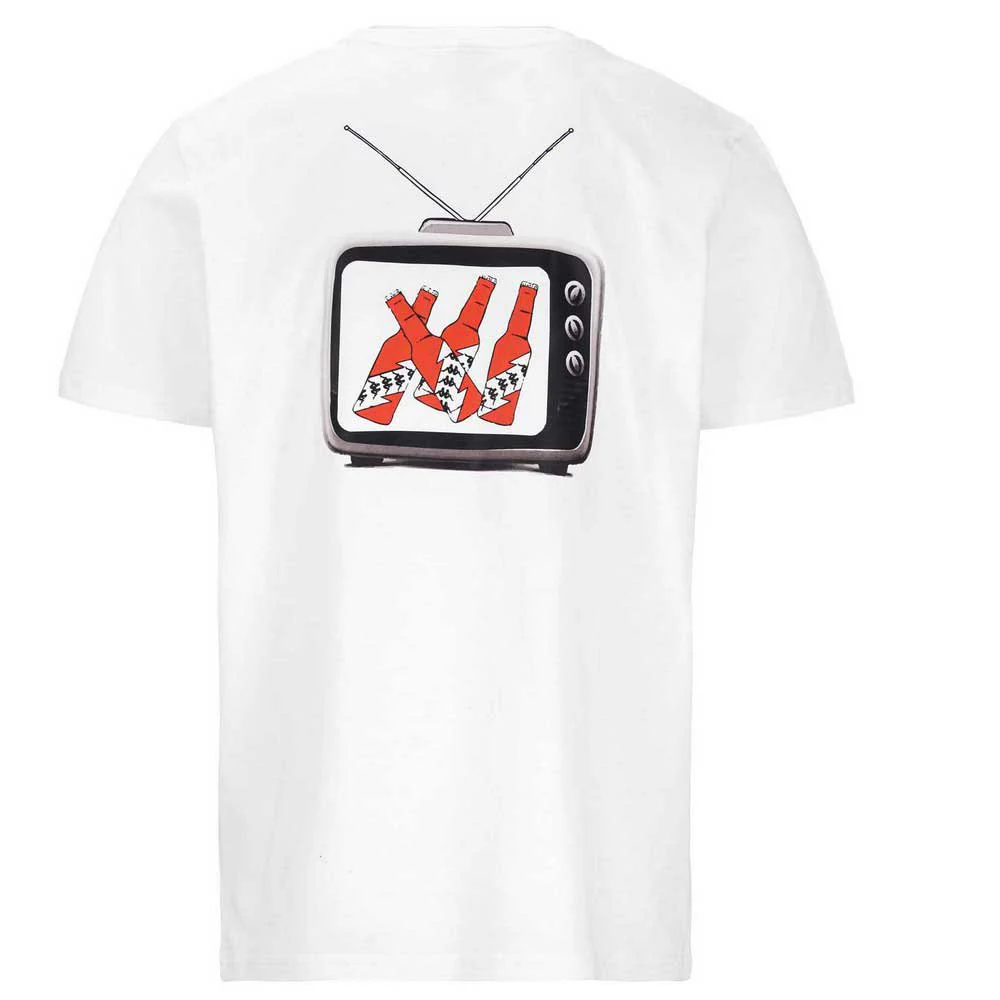 T-shirt KAPPA Authentic stampa beer bianca - immagine 3