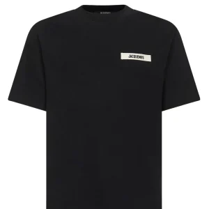 T-shirt JACQUEMUS gros grain nera