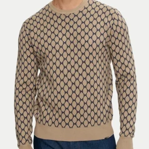 Maglione RICHMOND X sweater monogram beige