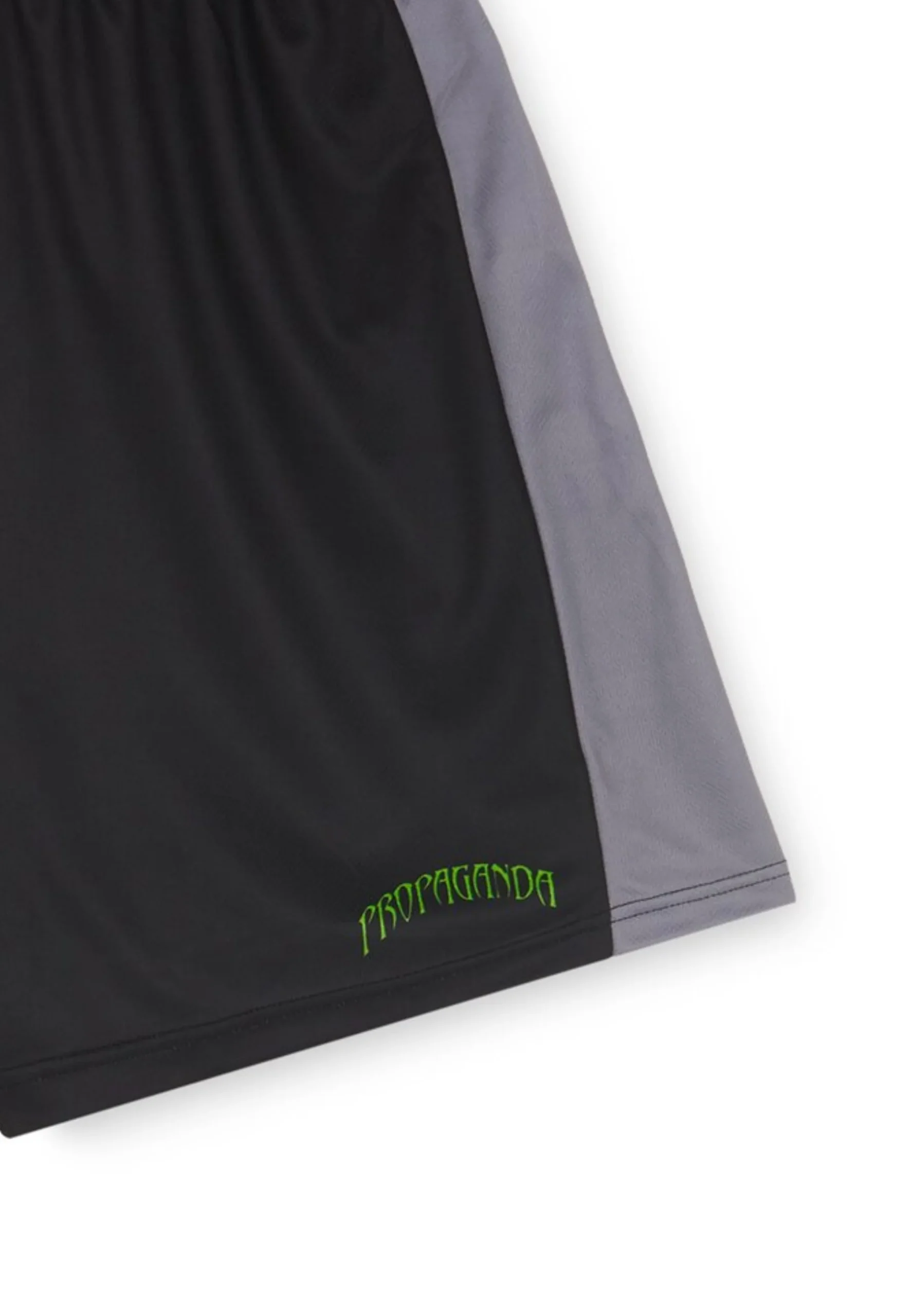 Completino estivo PROPAGANDA canotta + pantaloncino triangle panther basket nero - immagine 4