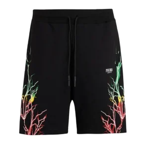 Bermuda PHOBIA fulmine rosso/verde/ giallo nero