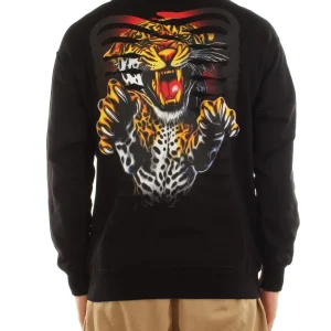 Felpa PROPAGANDA cappuccio Ribs Assault nera