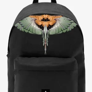 Zaino MARCELO BURLON COUNTY OF MILAN verde wings nero