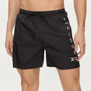 Costume JOHN RICHMOND X swimboxer stampa logo nero