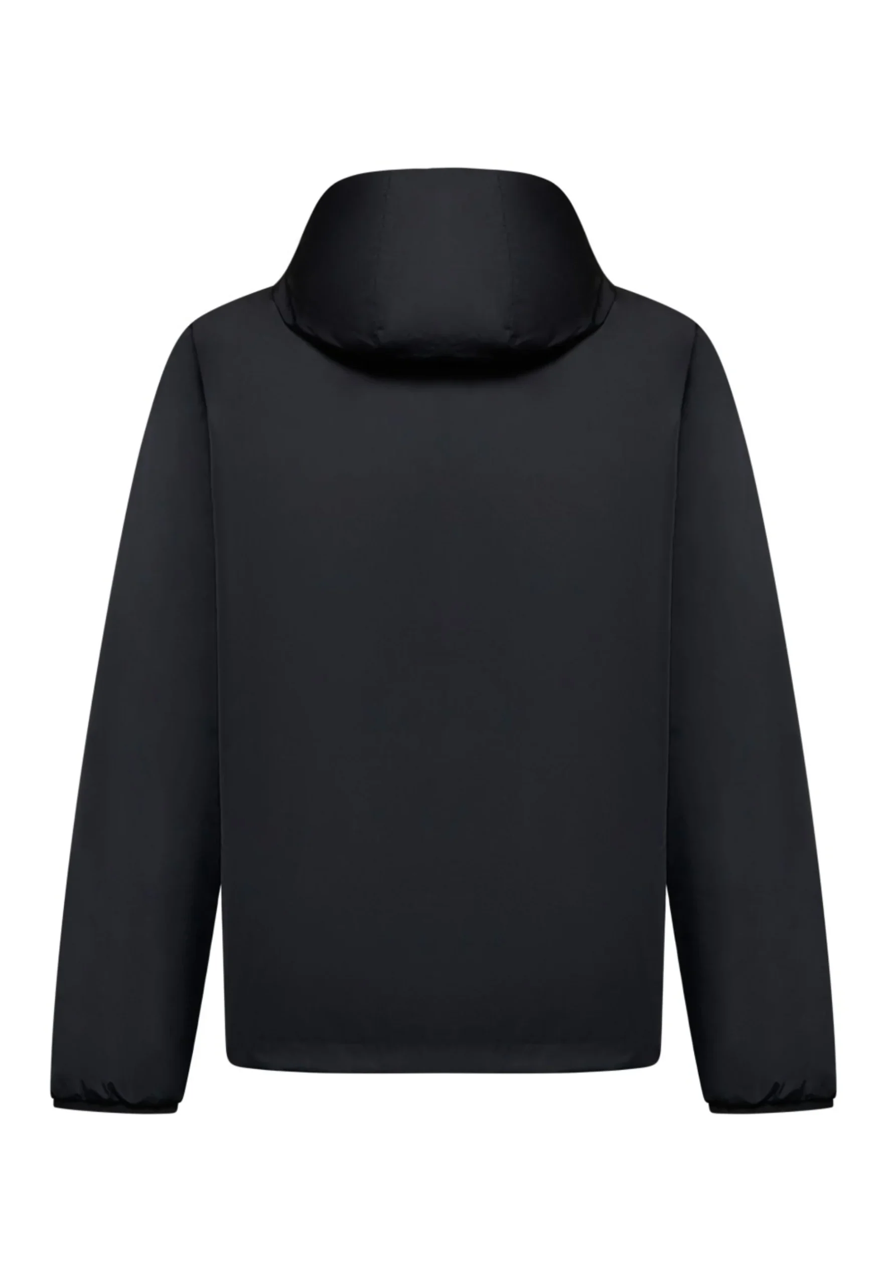 Giubbino reversibile RICHMOND X stampa logo cappuccio nero/crema - immagine 5
