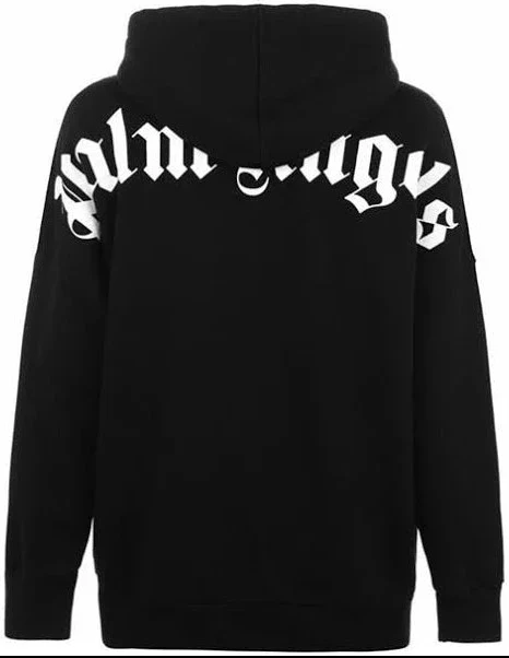 Felpa PALM ANGELS con cappuccio stampa nera - immagine 4