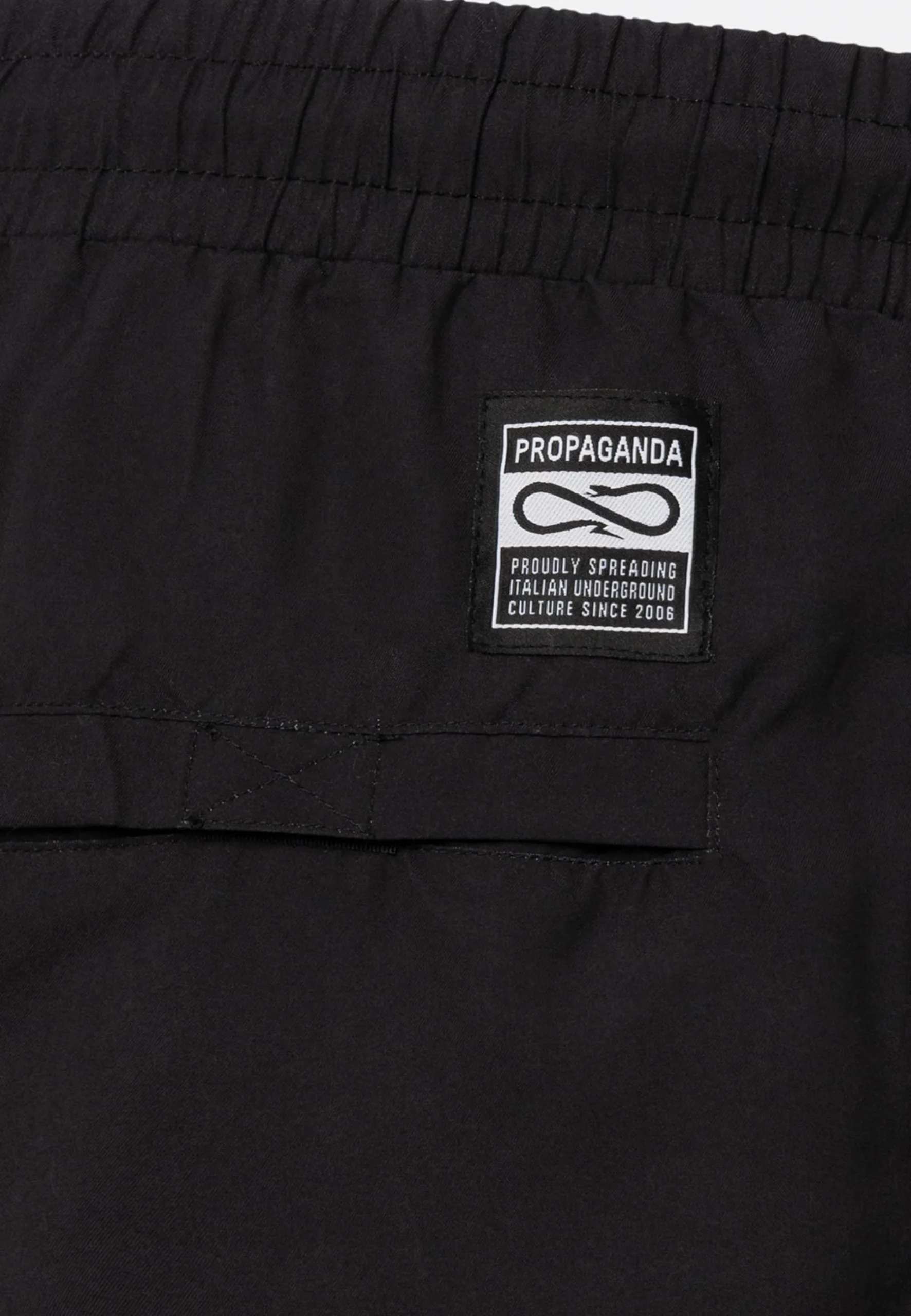 Costume boxer PROPAGANDA swimtrunk VHS nero - immagine 3