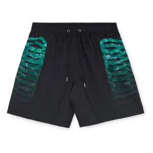 Costume boxer PROPAGANDA swimtrunk Ribs waves nero